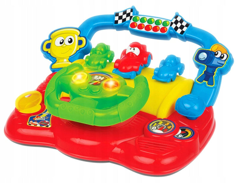 000621 Racing Steering Wheel Interactive Smily Play Brand Smily Play