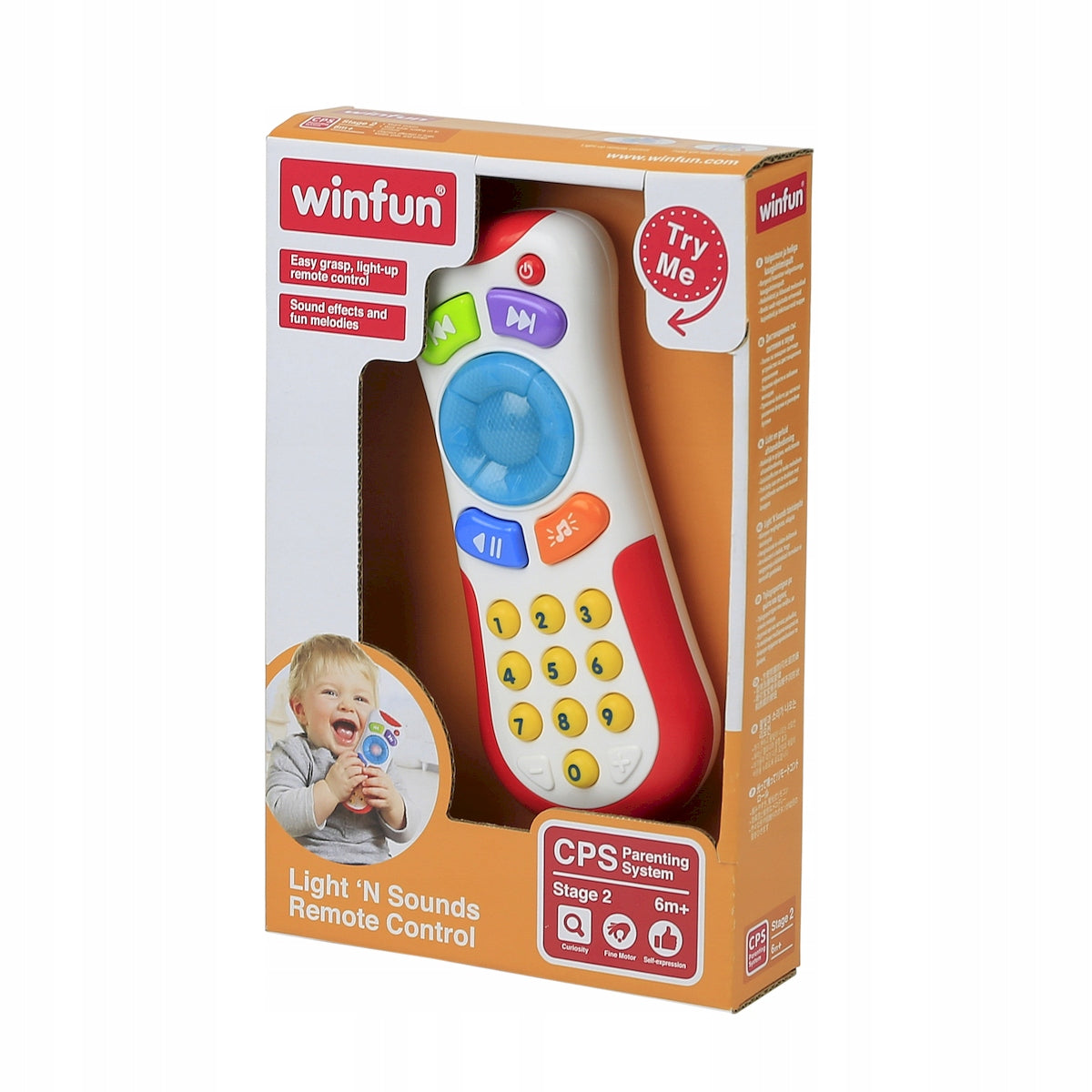 0723/0060 INTERACTIVE REMOTE CONTROL FOR TV Smily Play Educational Sounds Numbers