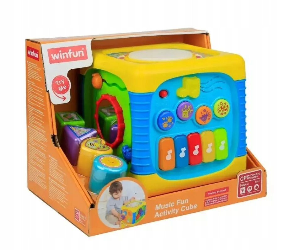 0741 INTERACTIVE CUBE FUN CENTER SMILY PLAY