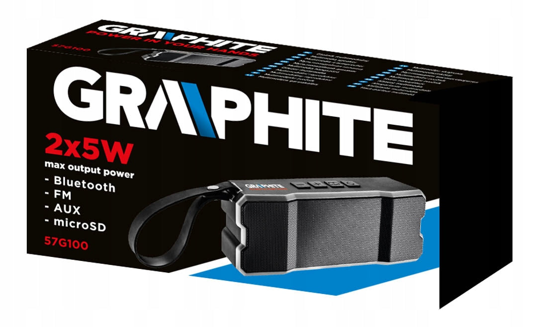 080 545_B MULTIMEDIA SPEAKER WITH RADIO FUNCTION Brand GRAPHITE