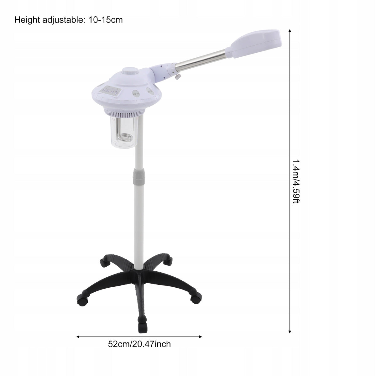 08Y PROFESSIONAL FACIAL STEAMER, 750W HOT MIST STEAM ESTHETICIAN MACHINE EAN (GTIN) 751591554853