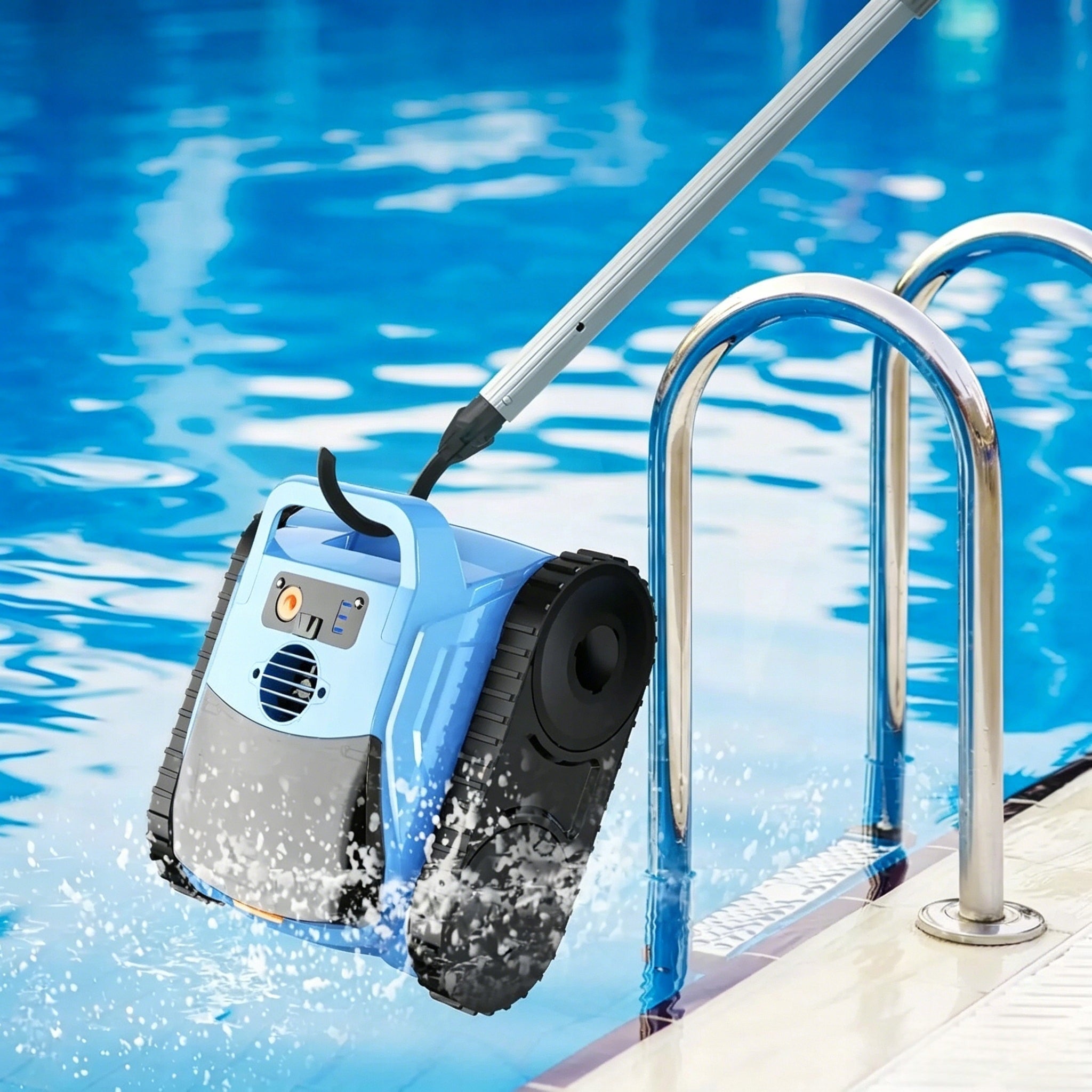 Belaidis baseino dugno ir sienų valymo robotas SAT20-PRO+ su 4L filtru