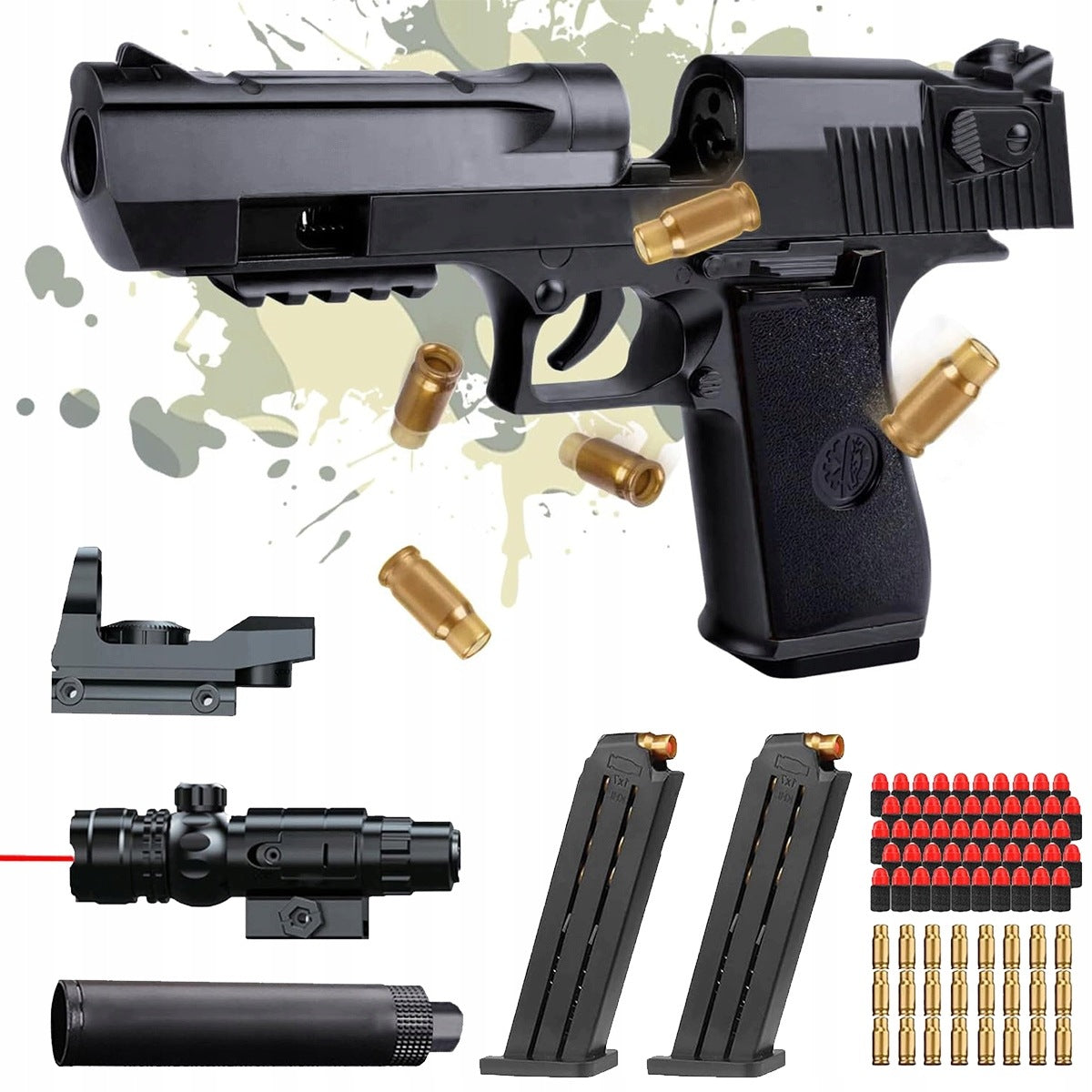 1:1 Desert Eagle M1911 Kids Toy Gun, Foam Gun Brand no brand