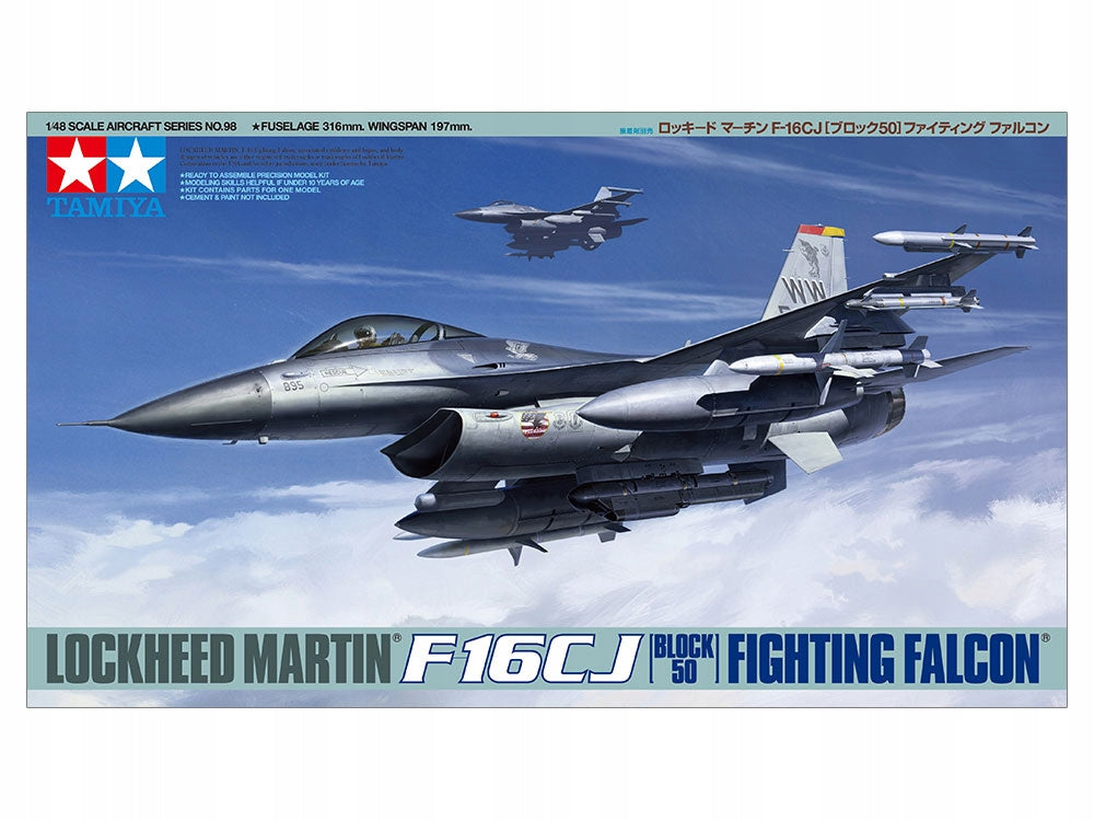 1:48 Lockheed Martin F-16CJ Fighting Falcon Tamiya 61098