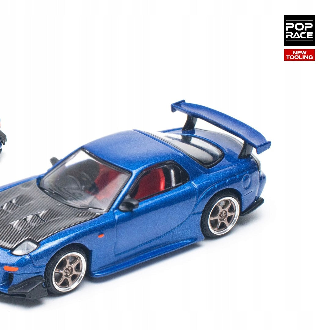 1:64 POP RACE Mazda RX-7 (FD3S) Re-Amemiya Widebody Brand no brand