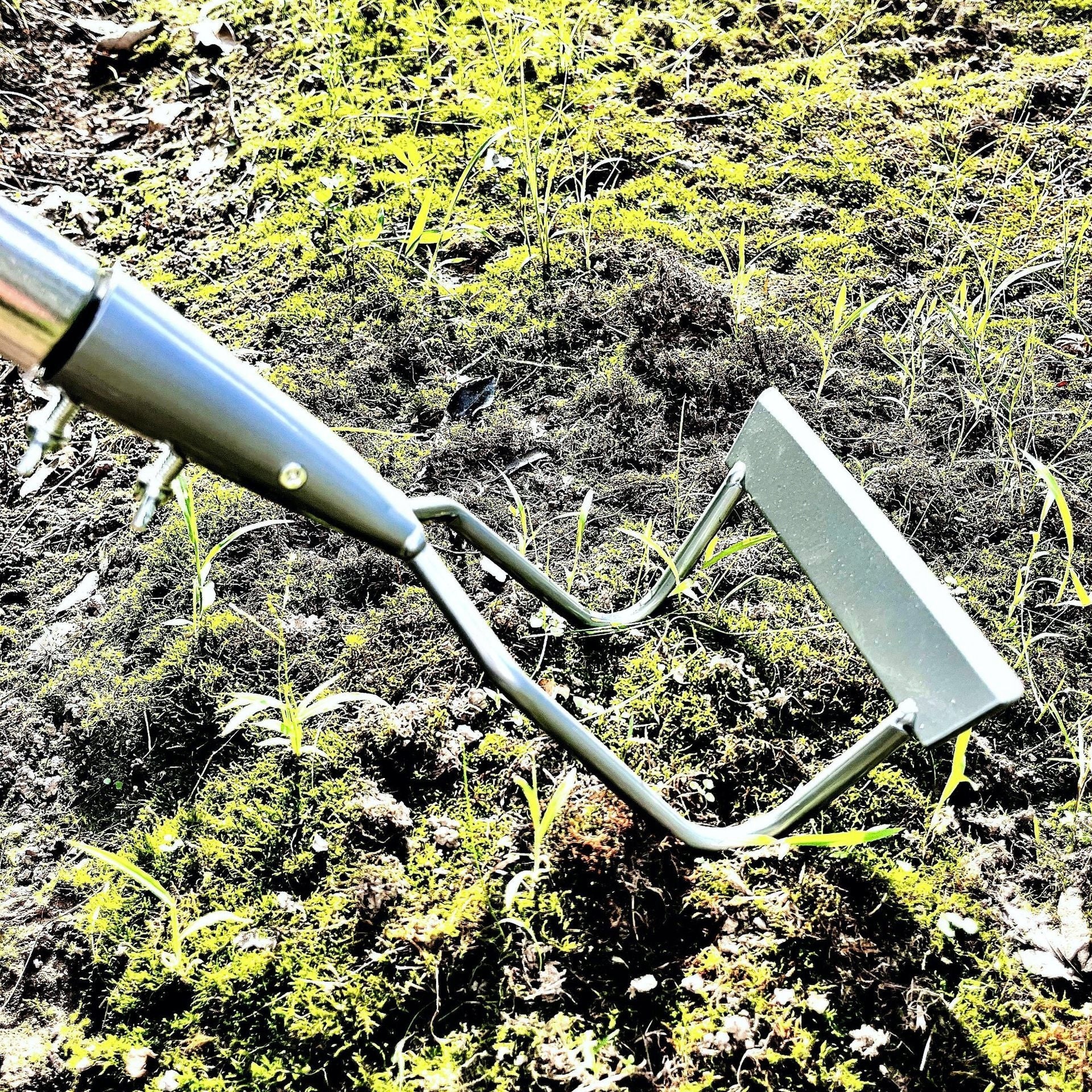 1.6M Weed Rake Vegetable Garden Weeder Garden Soft Soil Weeding Rake Hoe Handle material stainless steel