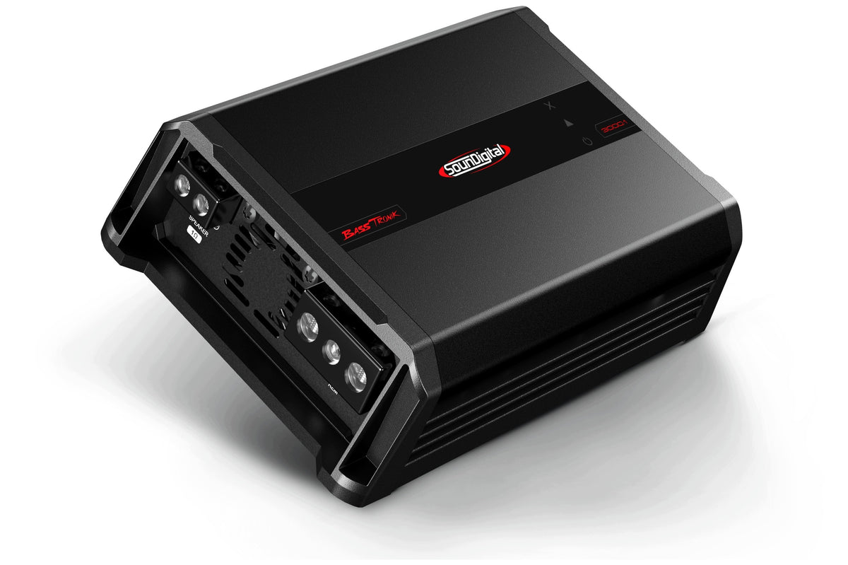 1-CHANNEL AMPLIFIER 3000W RMS 1OHM SOUNDIGITAL 3000.1 BASSTRONIK Packaging status original
