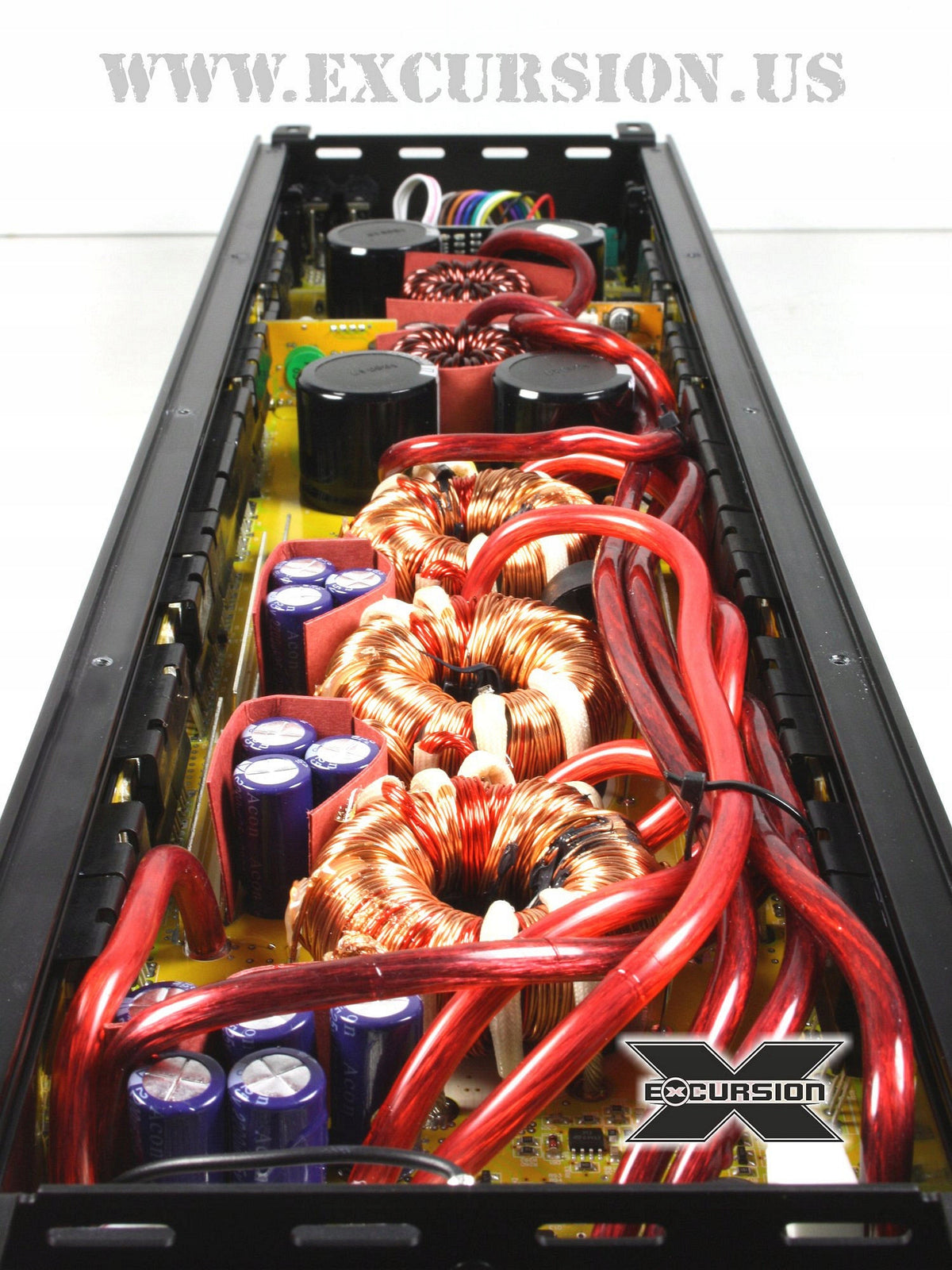 1-CHANNEL CAR AMPLIFIER 3000W RMS 1 OHM EXCURSION HXA-5K + REMOTE CONTROL Manufacturer code EX-065