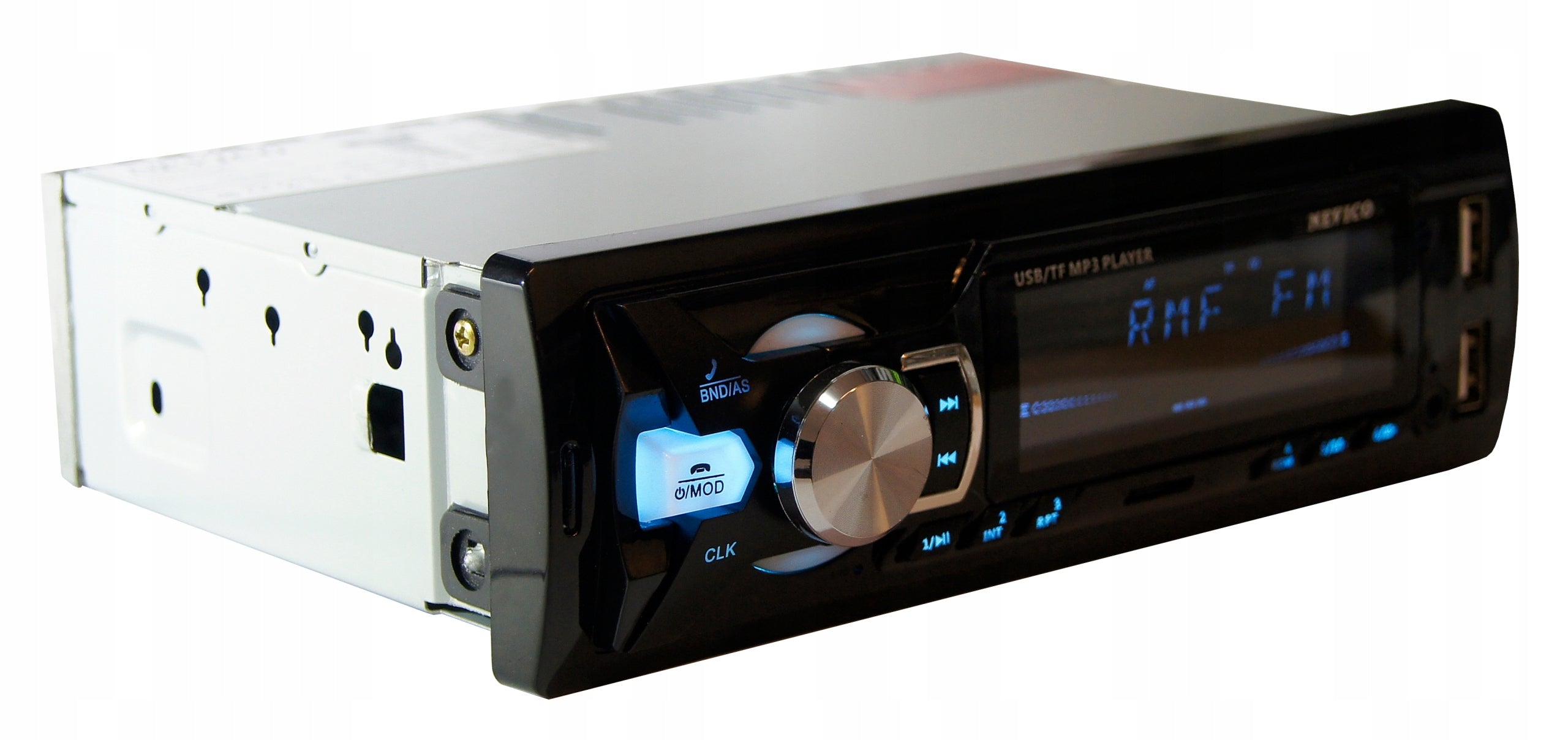 1 DIN Car Radio with ID3, Bluetooth, Dual USB, SD, FM, and Android App Control Manufacturer code TY-1075
