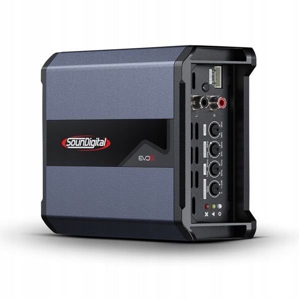 1-channel car amplifier SounDigital SD800.1 EVO 5 - 4 Ohm