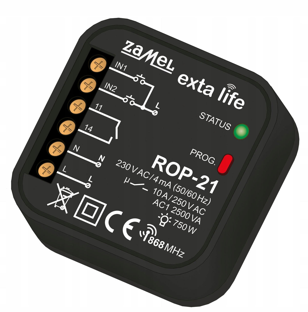 1-channel radio receiver Zamel Extra Life ROP-21