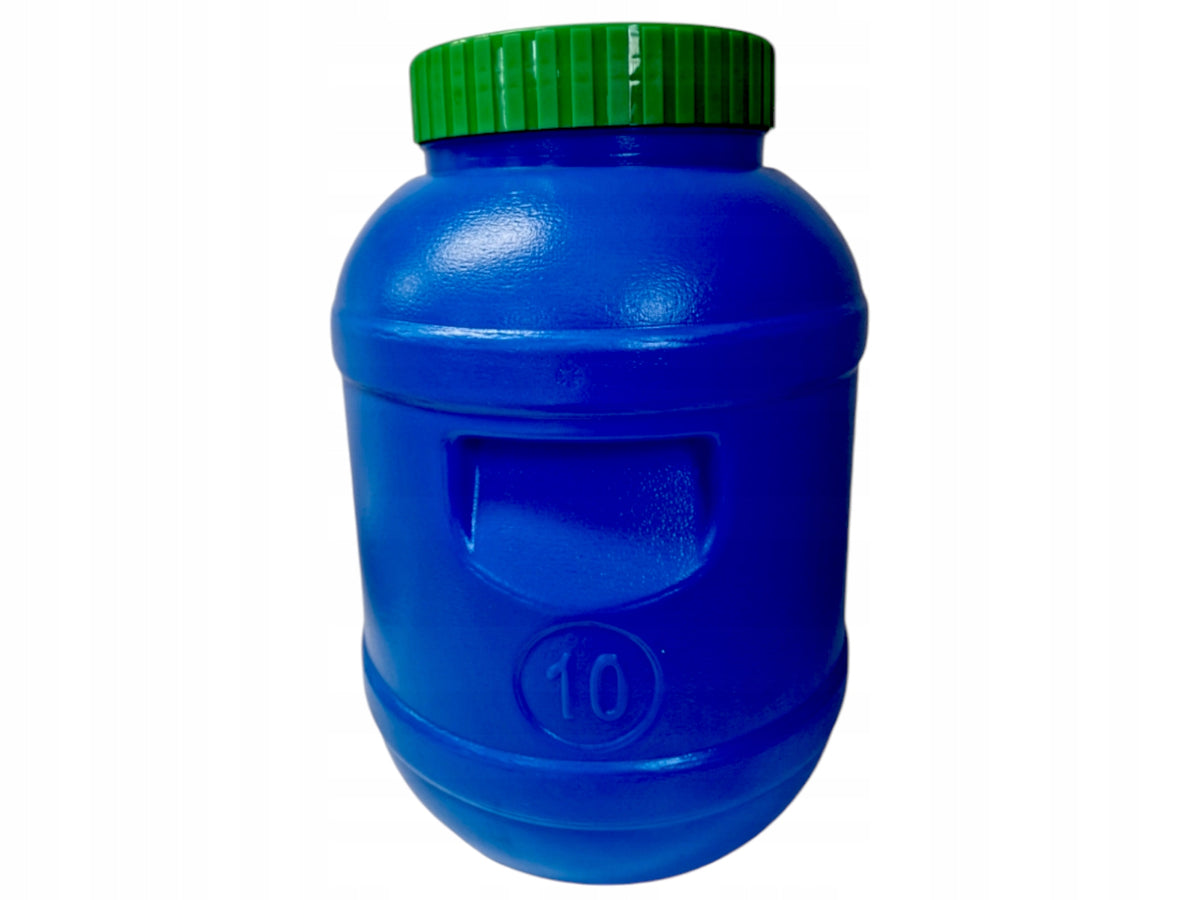 10 L Set Plastic Barrel for Sauerkraut Pickling with Pestle + Bag Packaging status original