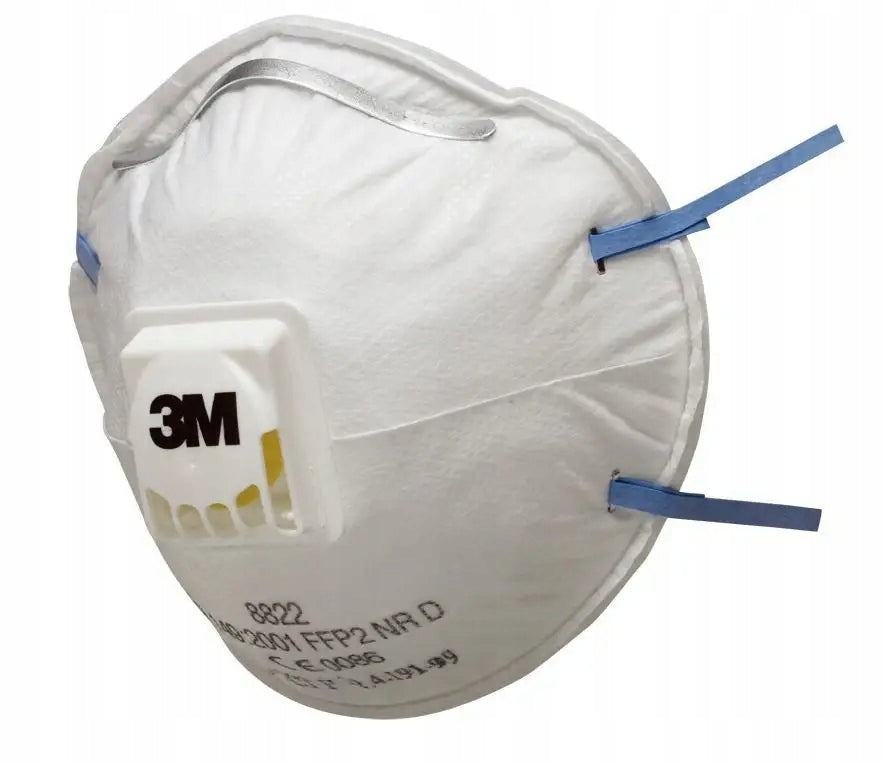 10 PCS 3M 8822 MASK HALF MASK FILTERING FFP2 WITH VALVE Packaging status original