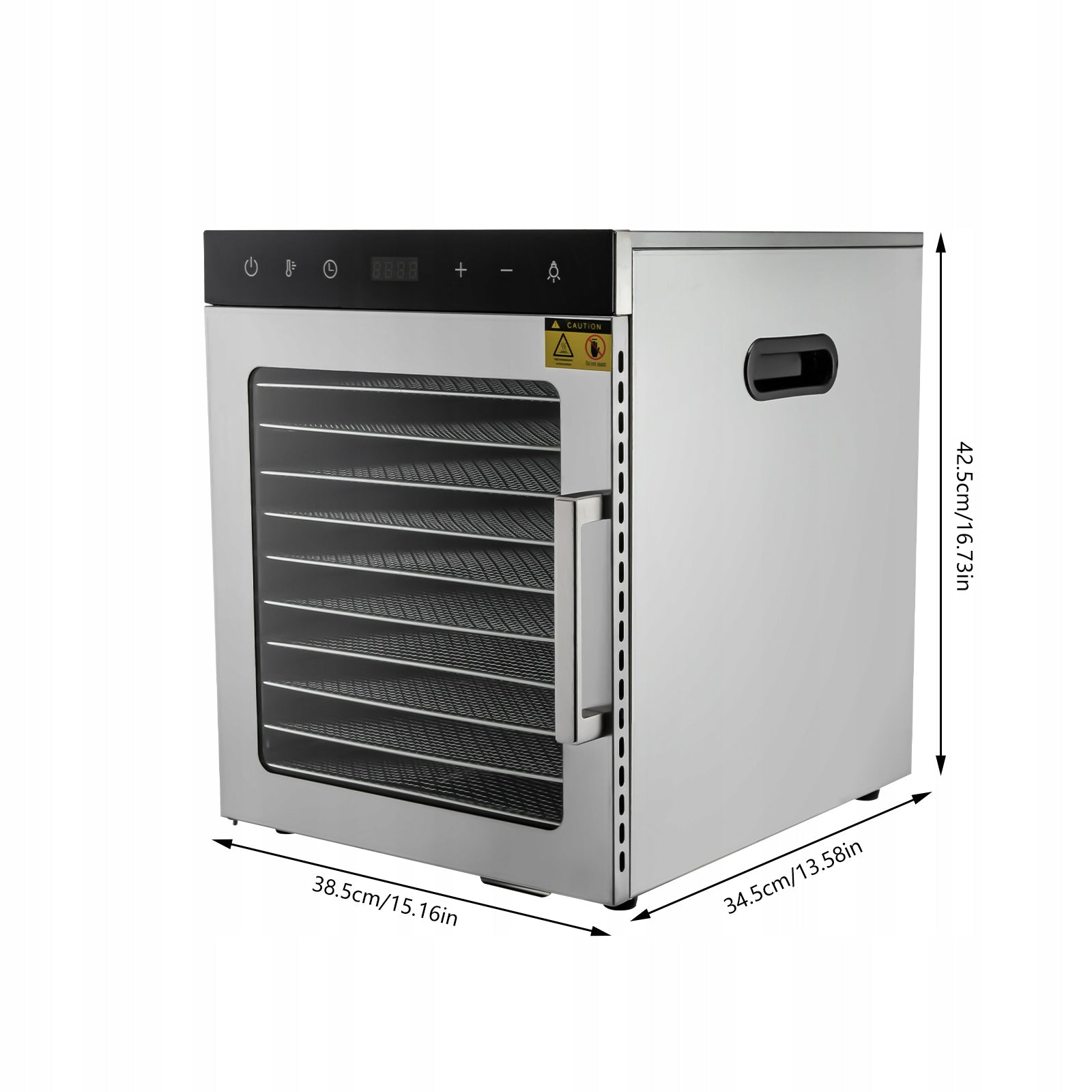 10-TRAY FOOD DEHYDRATOR FOR FOOD & JERKY FRUIT DRYING MACHINE 800W WITH LED Manufacturer code 081455