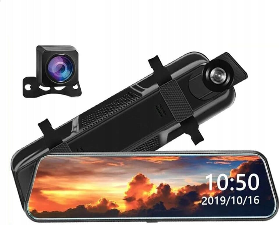 10 inch car camera with 4K front camera and 1080P rear camera Packaging status original