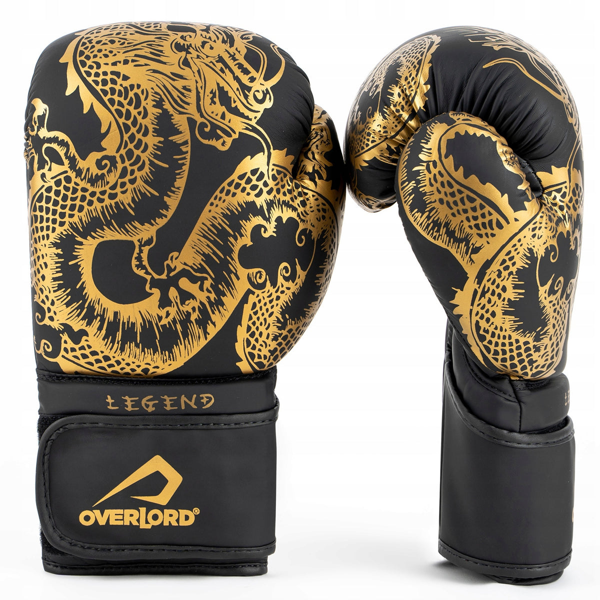 10 oz. Overlord Boxing Gloves Legend Gold 10 oz. Color black