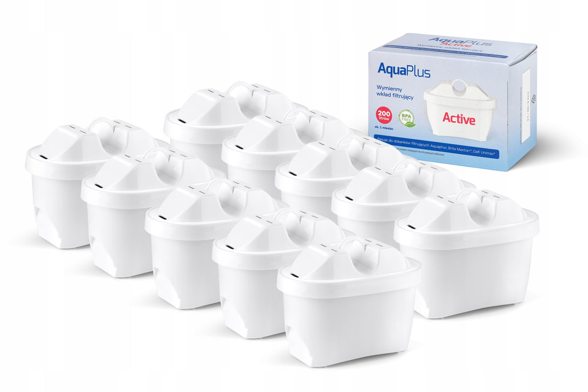 10 pcs FILTER CARTRIDGE FOR JUG AquaPlus