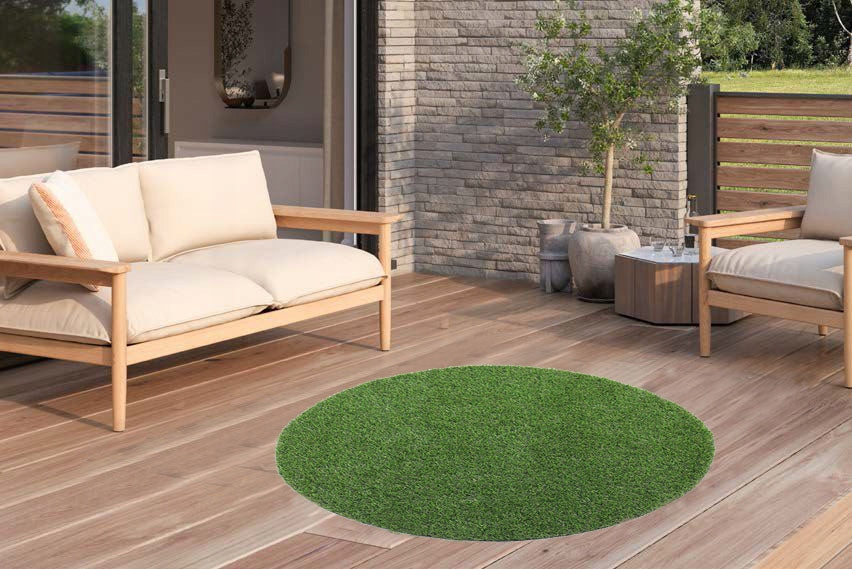 100 CARPET WHEEL ARTIFICIAL GRASS 22 mm TERRACE GARDEN Number of m² offered 1 m²