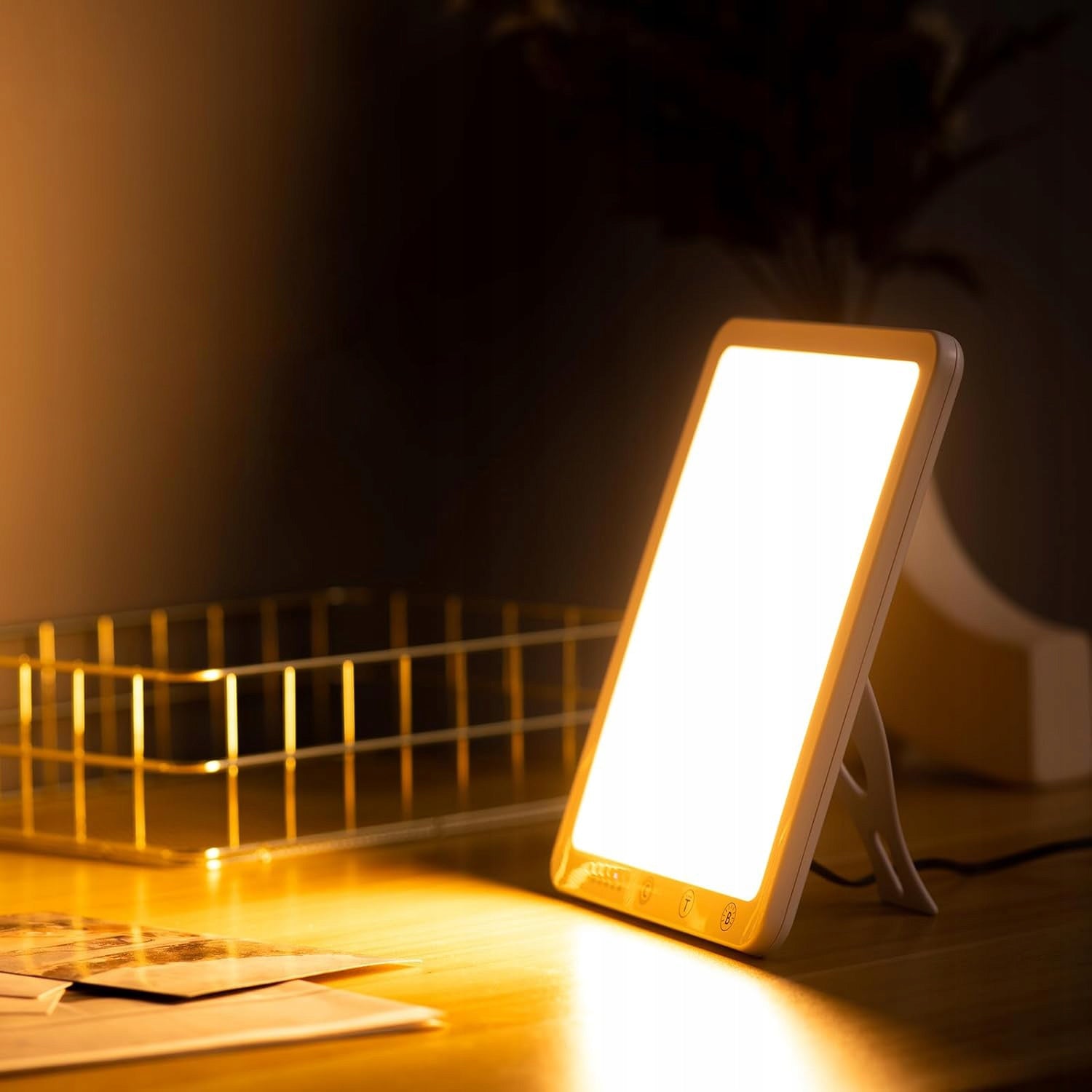10000 LUX LED THERAPY LAMP WITH 5 BRIGHTNESS LEVELS AND TIMER FUNCTION Medical device no