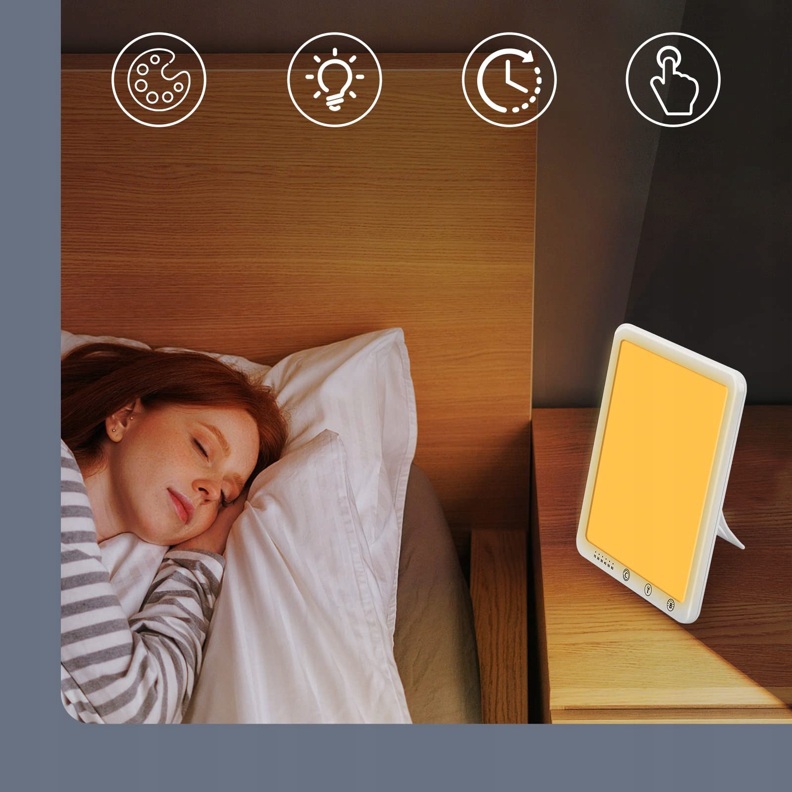 10000 Lux Anti-depressant daylight lamp 3 colors Manufacturer of a medical device 6908630158891