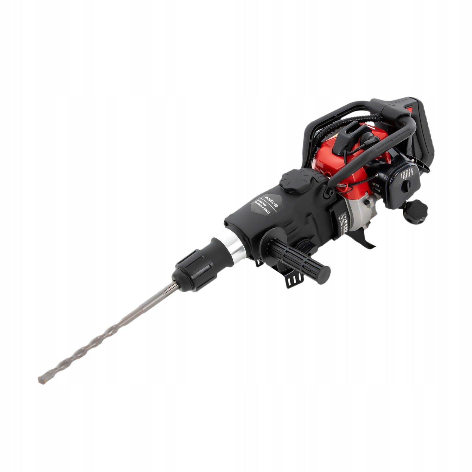 1000W 33CC 30J 2-Stroke Jack Hammer with Chisel for Demolition Construction