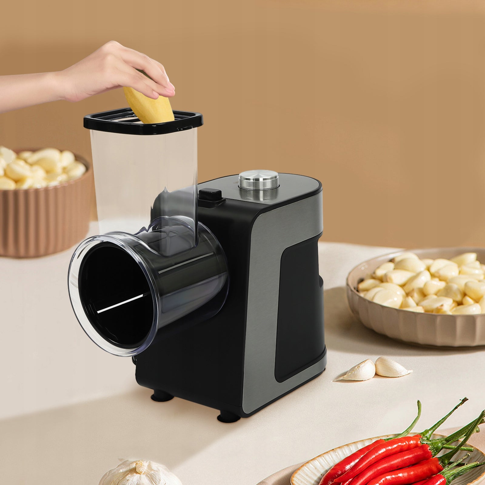 1000W Electric Vegetable Slicer Professional Vegetable Cutter Brand no brand
