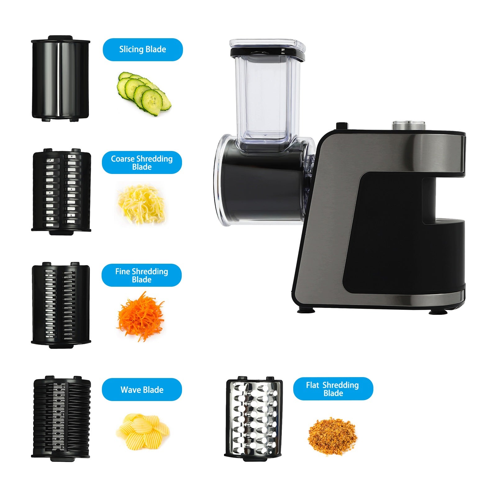 1000W Electric Vegetable Slicer Professional Vegetable Cutter