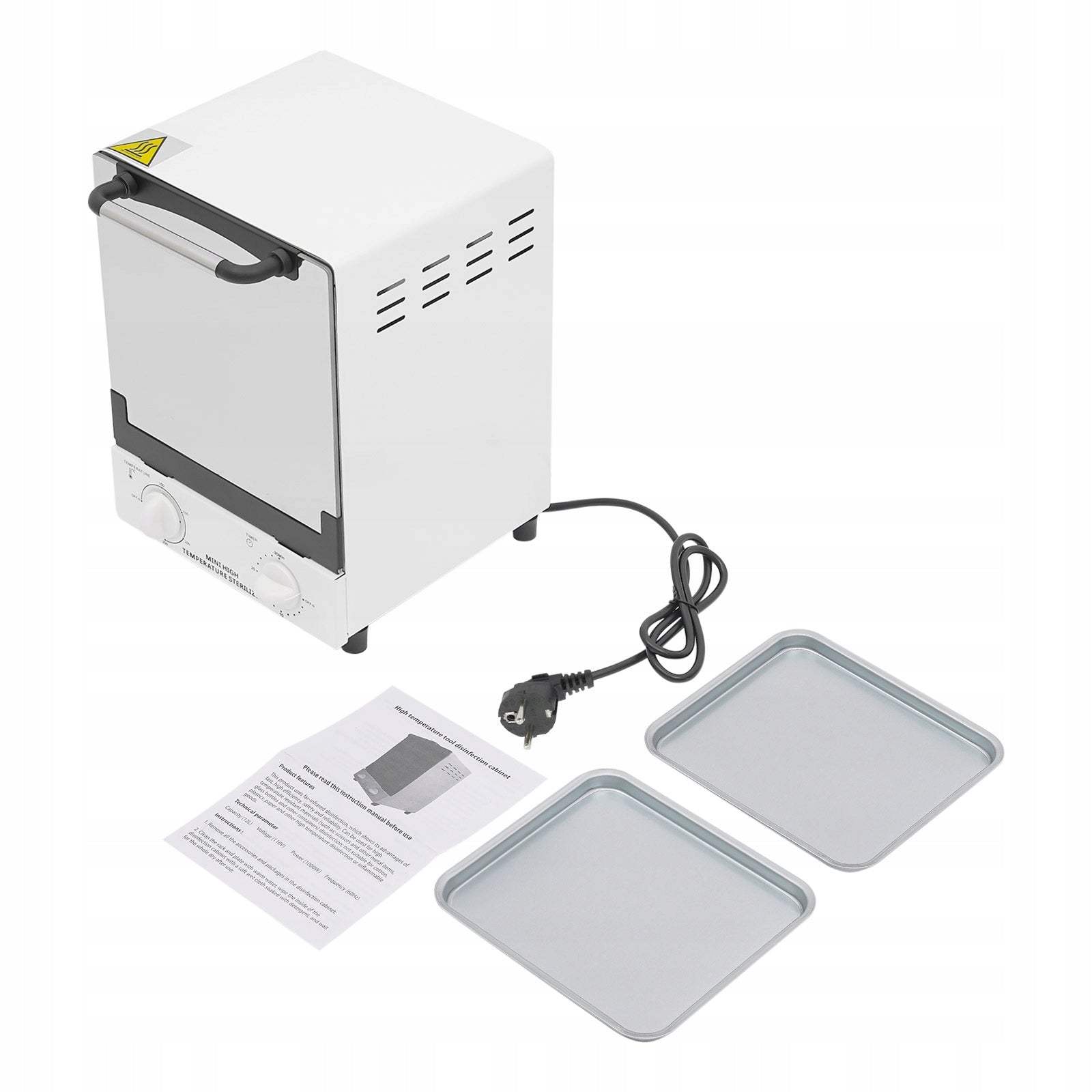 1000W NAIL TOOL STERILIZER,0-250 °C NAIL TOOL CLEANING DISINFECTION CABINET
