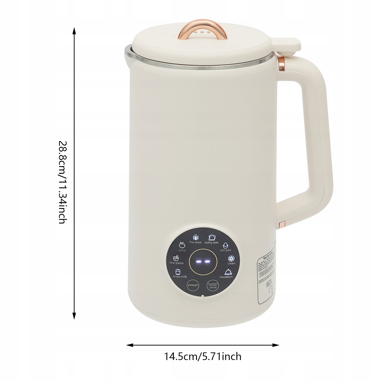 1000ml soybean milk machine with 10 blades Packaging status original