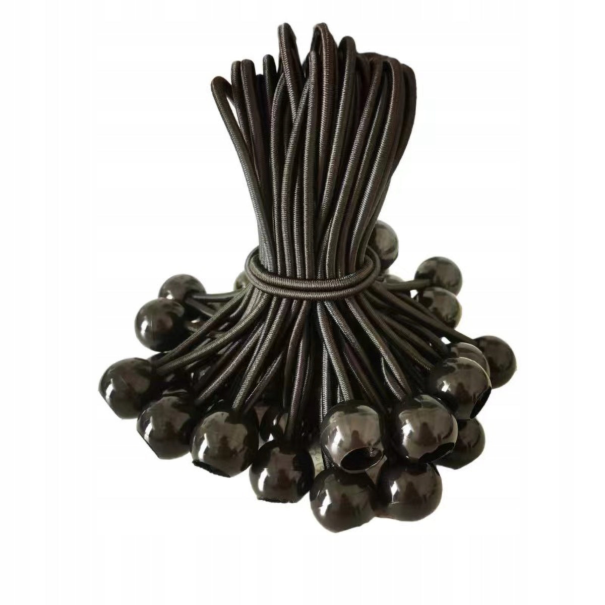 100X Elastic Rubber with BALL CABLE for Tent Tarpaulin Tension Attachment Product weight with unit packaging 0.631 kg