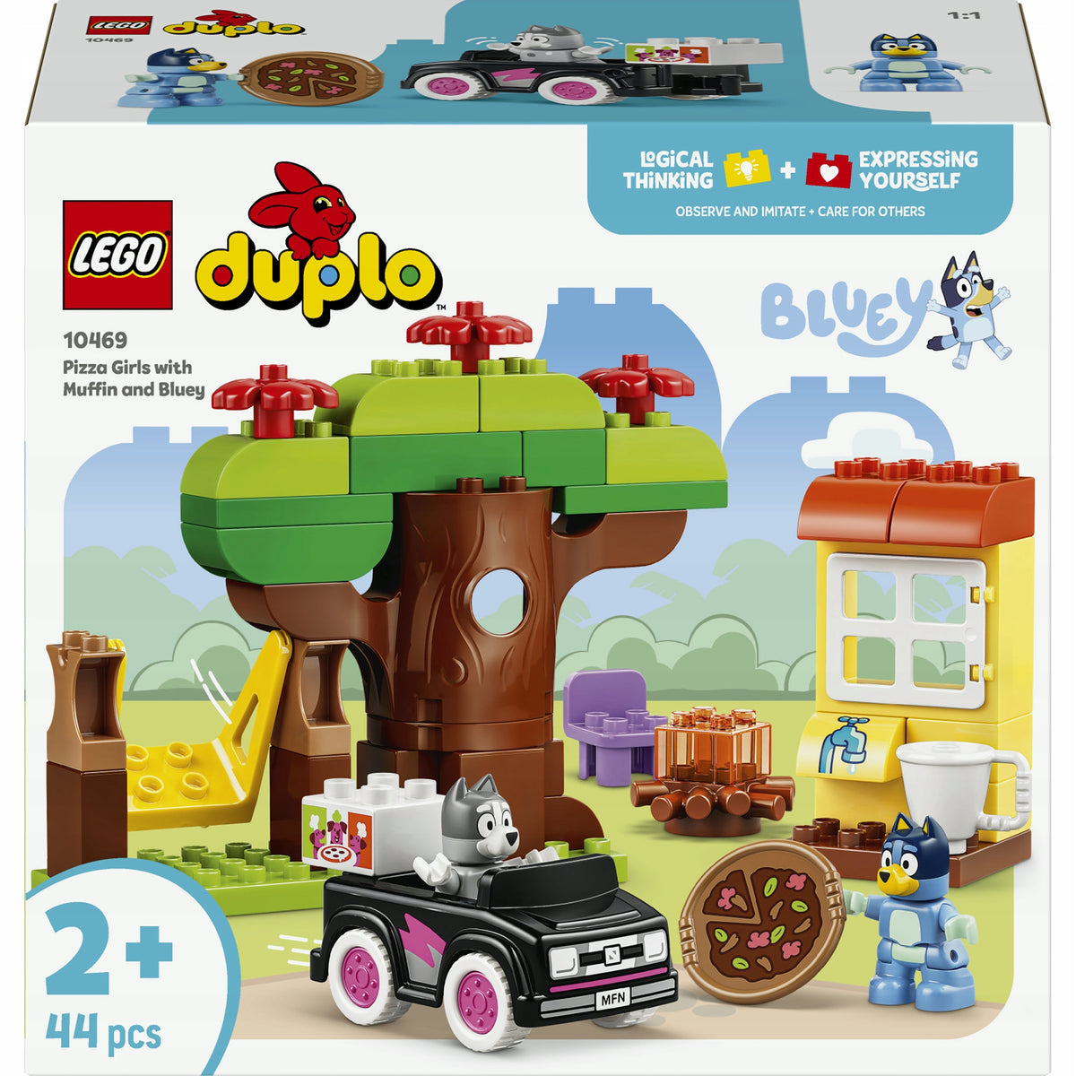 10469 LEGO DUPLO MUFFIN PIZZA AND BLUEY Product number 10469