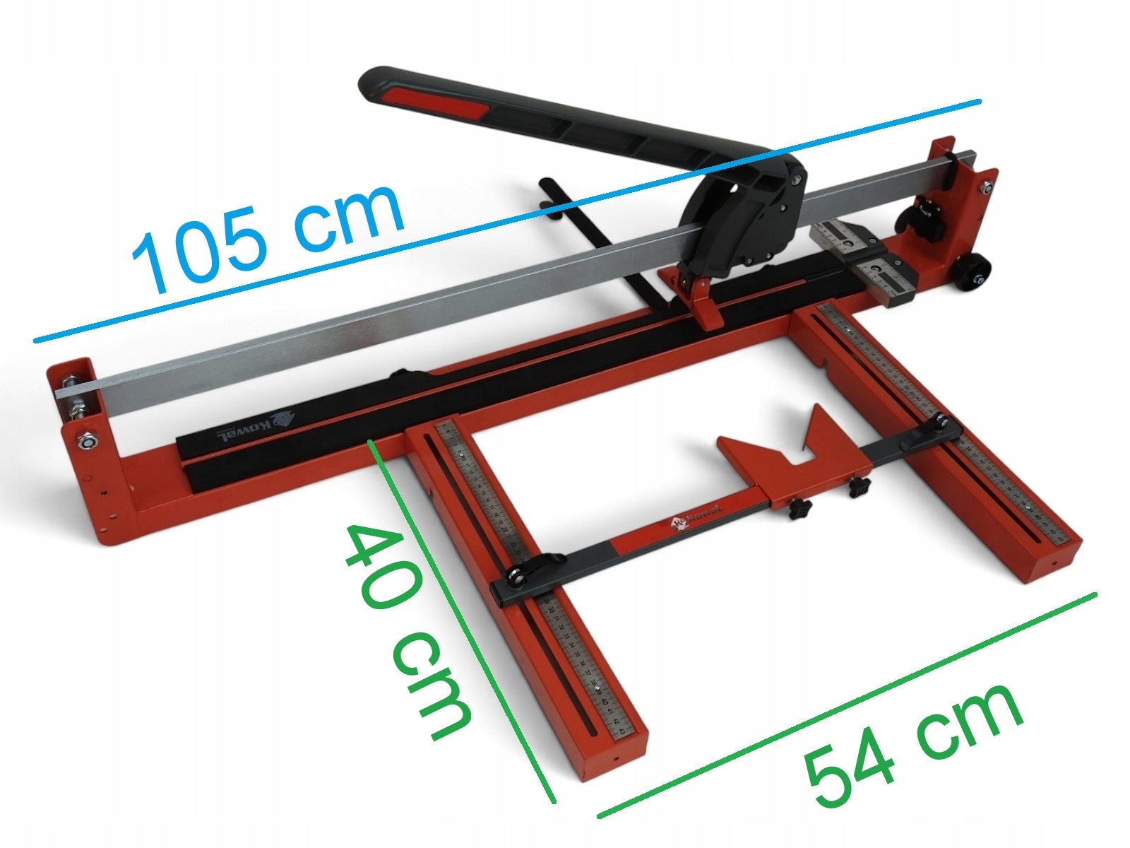 105cm GLAZE CUTTER HAND CLIPPER FOR CUTTING STONEWARE TILES +LASER Manufacturer code KowaL Polska 800mm