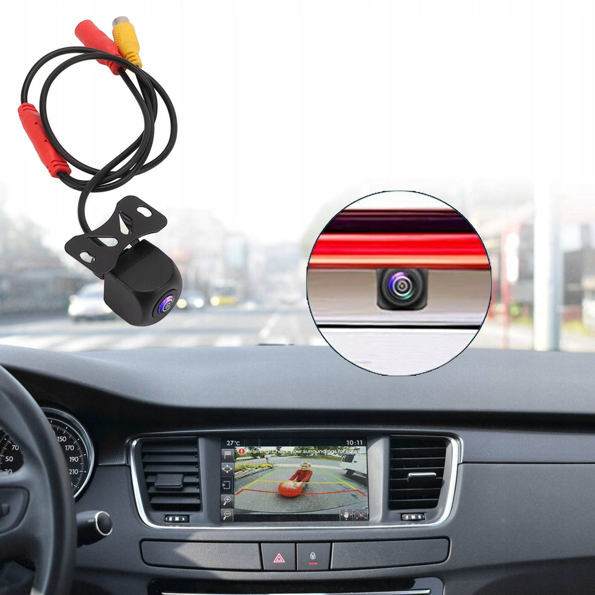 1080P WIDE ANGLE REVERSING CAMERA WITH 170 DEGREE NIGHT VISION Brand no brand