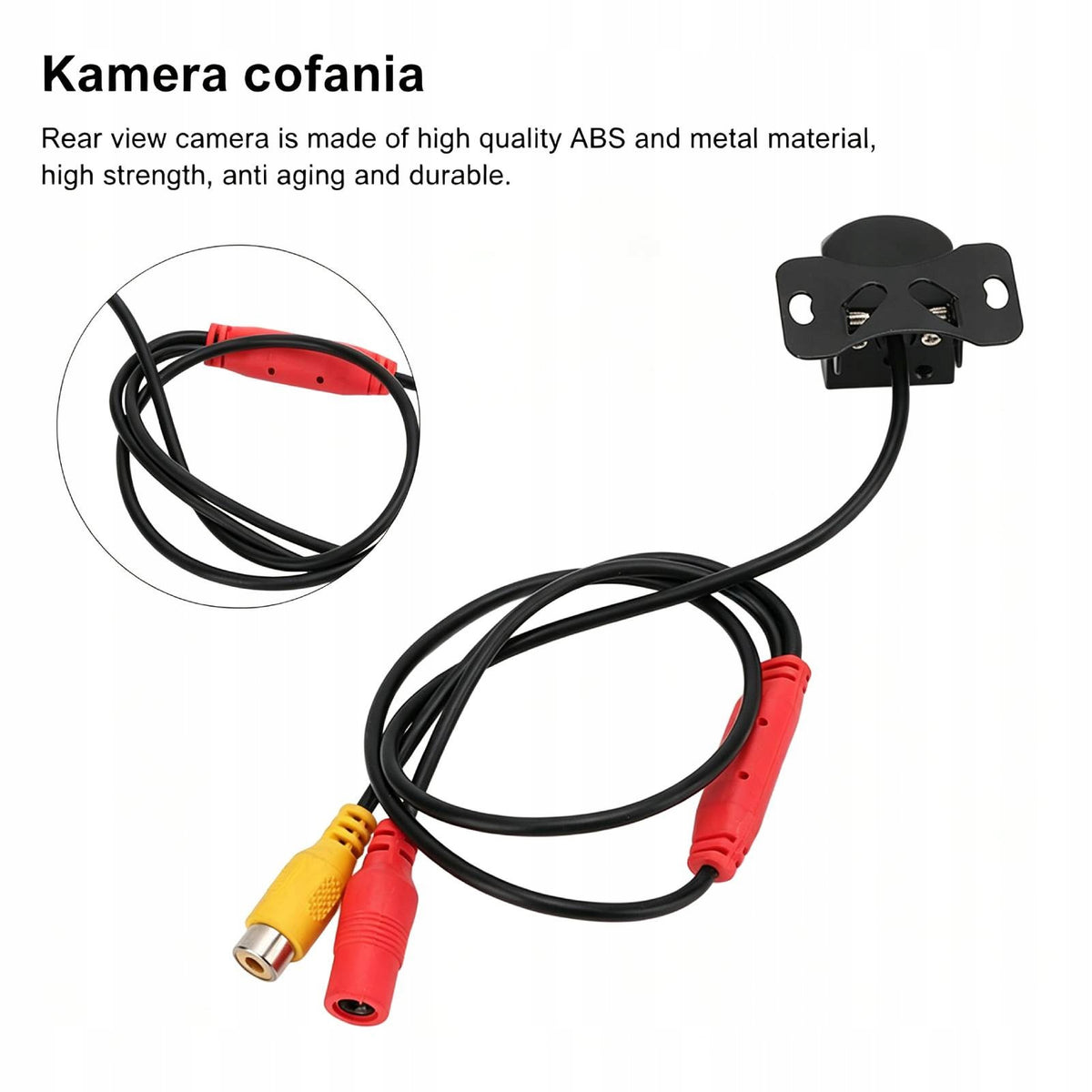 1080P WIDE ANGLE REVERSING CAMERA WITH 170 DEGREE NIGHT VISION Packaging status original
