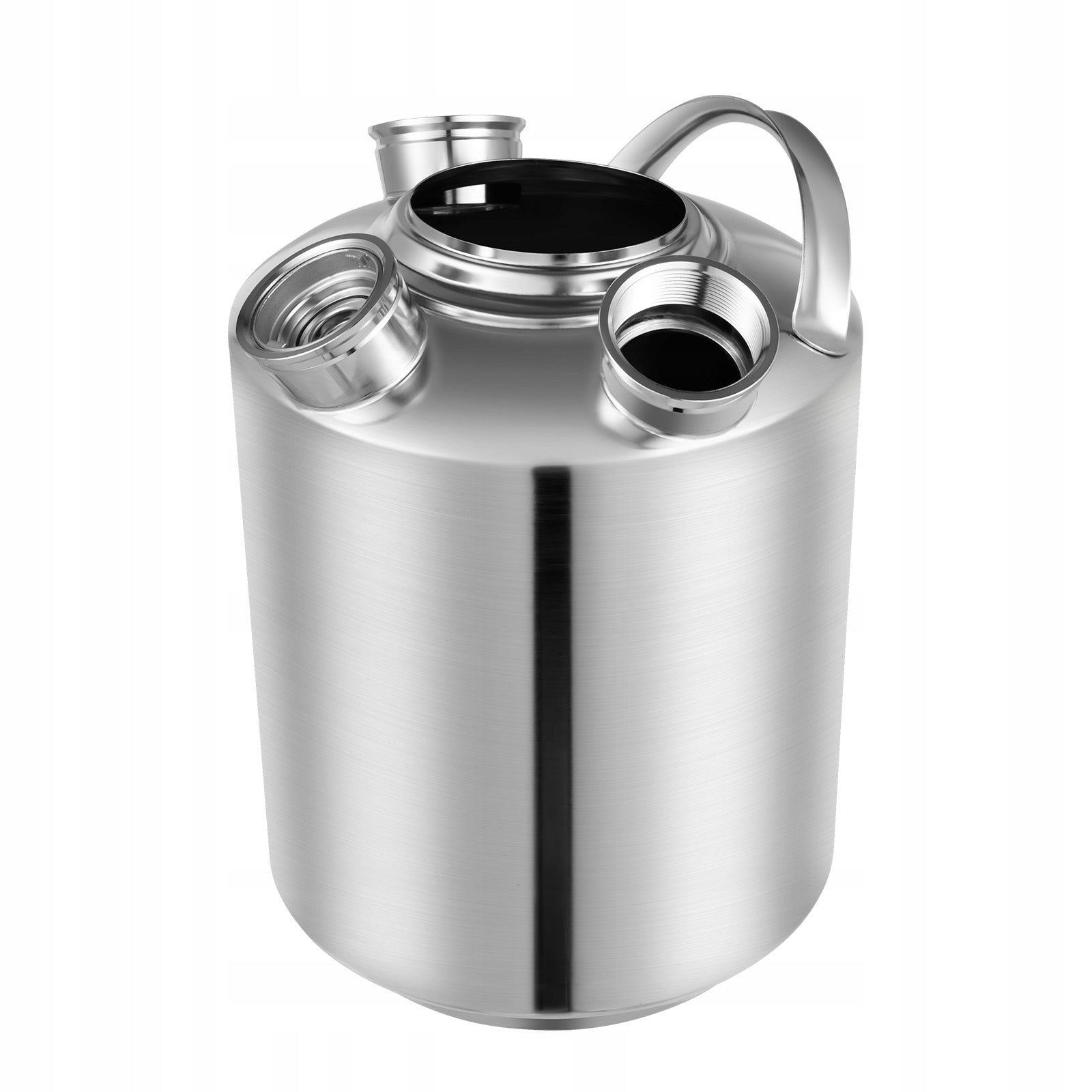 10L 304 STAINLESS STEEL DRAFT BEER MACHINE CLEANING KEG 3SPOUT Manufacturer code 49310994