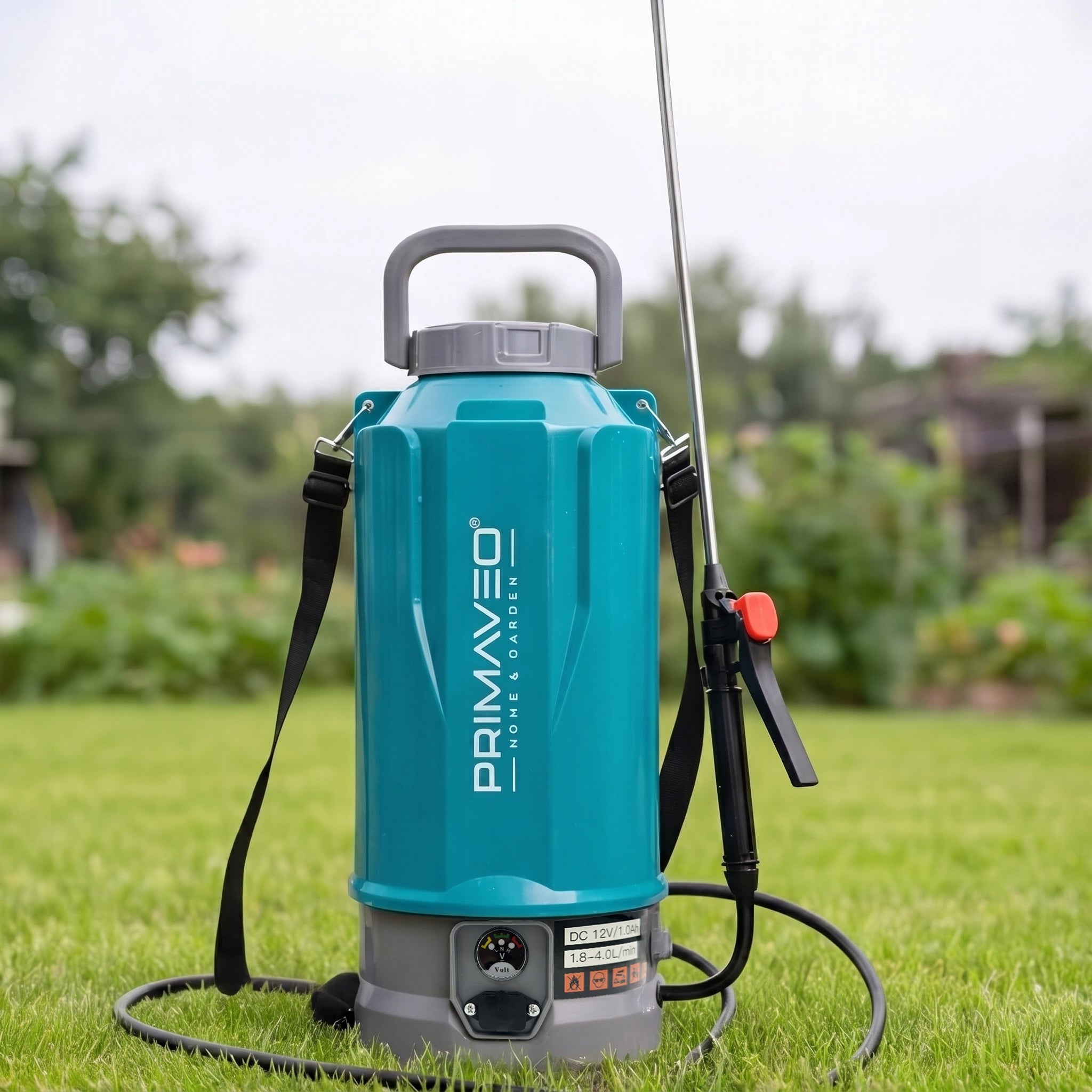 10L GARDEN PRESSURE CORDLESS BACKPACK SPRAYER LIGHTWEIGHT STRONG Manufacturer code Opryskiwacz plecakowy akumulatorowy 10L