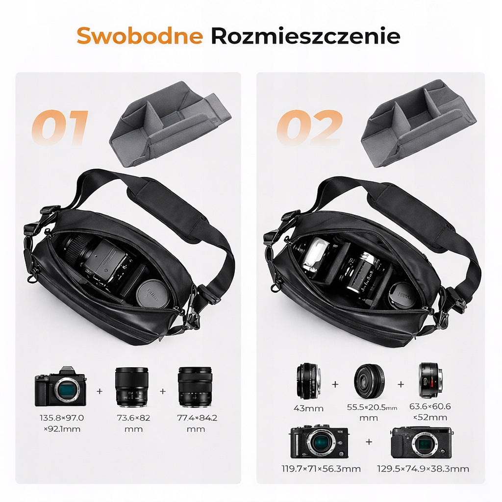 10L Photo Bag for Camera Drone Camera Waterproof Manufacturer code TF10LG