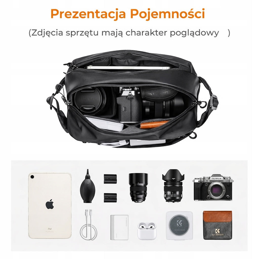 10L Photo Bag for Camera Drone Camera Waterproof Packaging status original