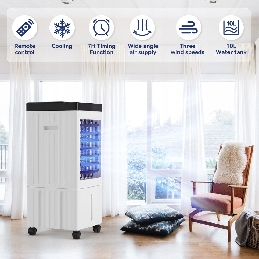 10L Portable Evaporative Cooler with Humidification Function Brand no brand