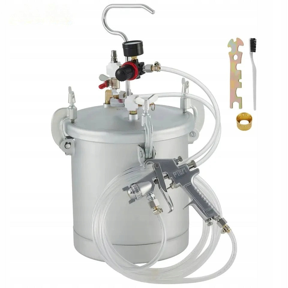 10L Pressure Tank Kit with Pistol and Painting Hose