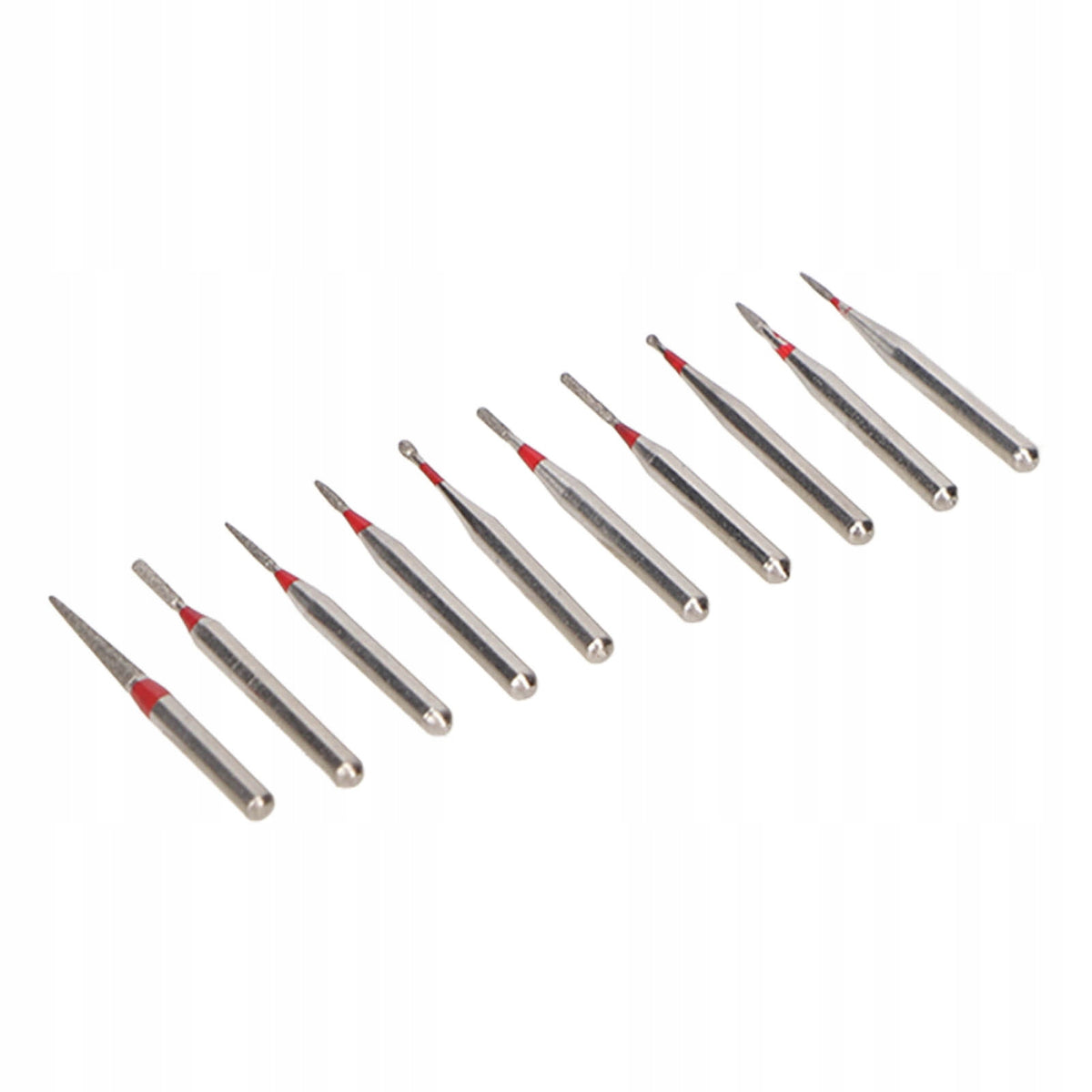 10PCS/SET DENTAL DIAMOND DRILL BITS Batteries included no