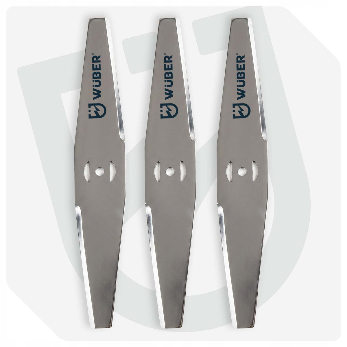 10X CORDLESS TRIMMER KNIFE CUTTING BLADES GRASS KNIVES Packaging status original