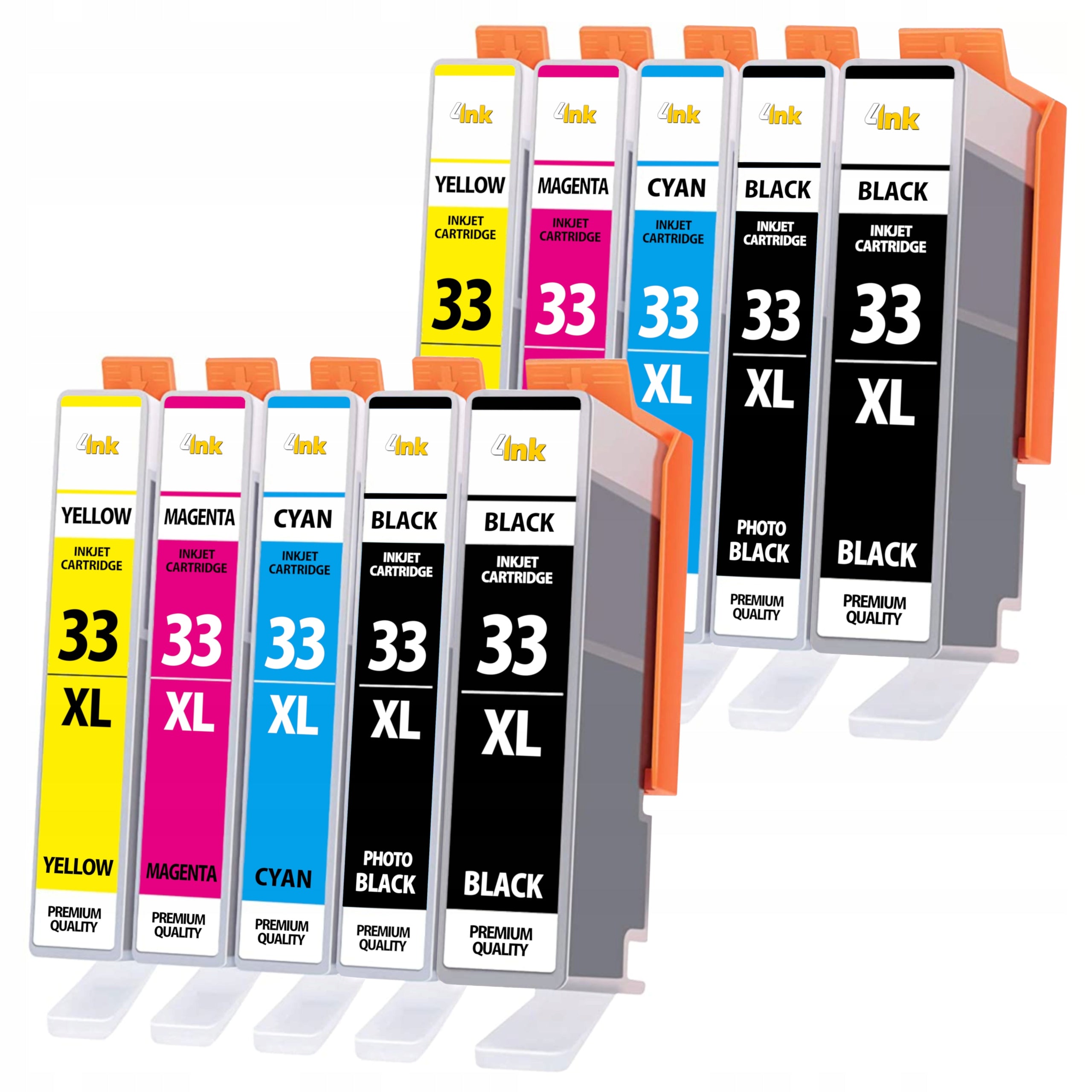 10x INK 33XL FOR EPSON EXPRESSION XP530 XP630 XP830 XP900 XP7100 PRINTER