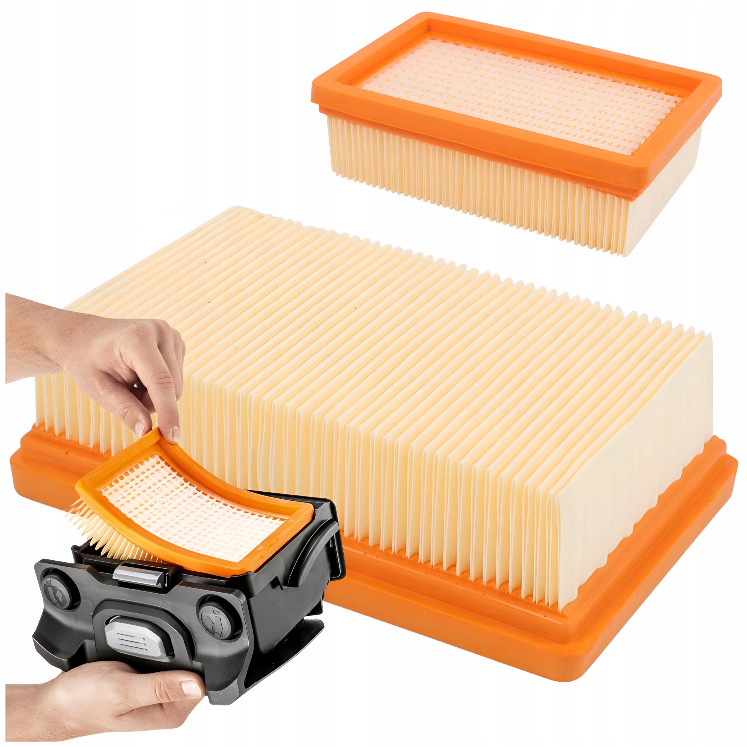 10x KARCHER WD4 WD5 WD6 MV4 MV5 MV6 Premium VACUUM CLEANER BAGS + FILTER Manufacturer AFC