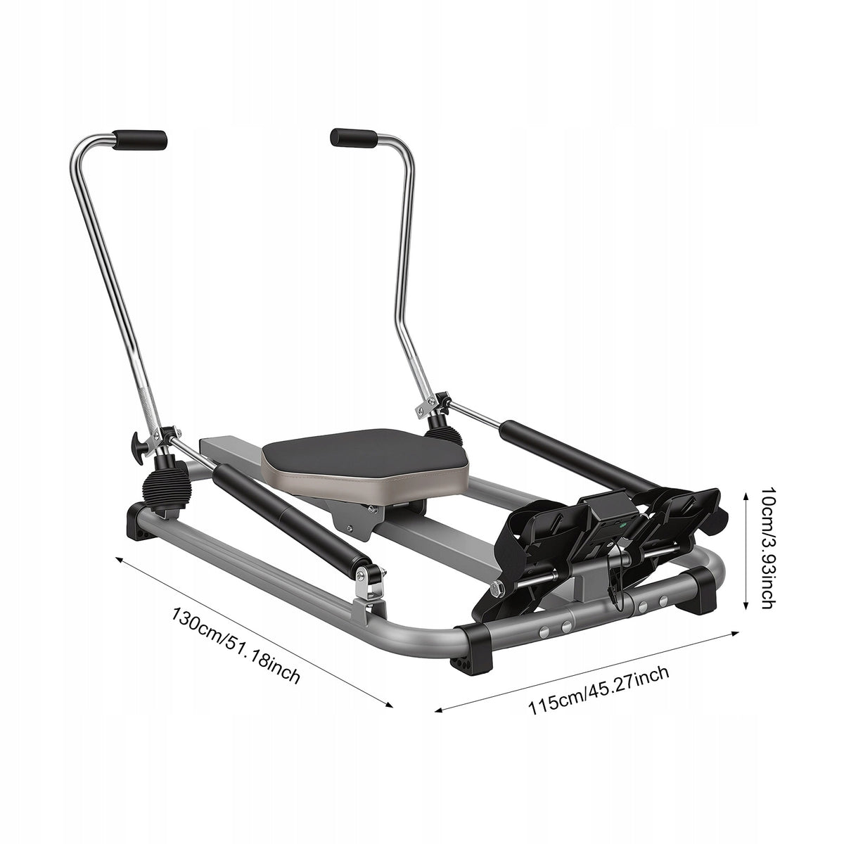 115*130*10CM HYDRAULIC ROWING MACHINE MAX LOAD 120KG Manufacturer code 764616