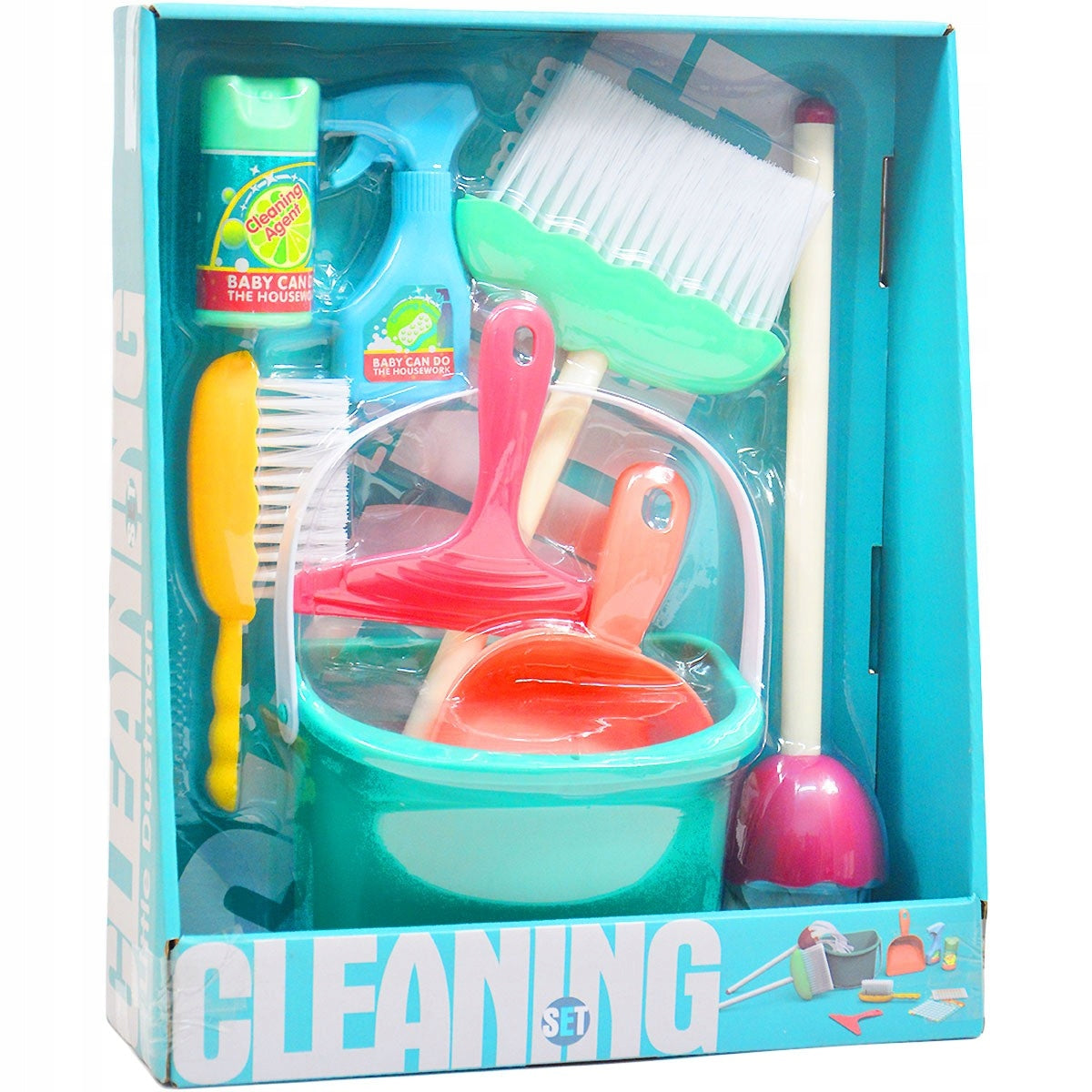 116028 CLEANING KIT BUCKET BROOM