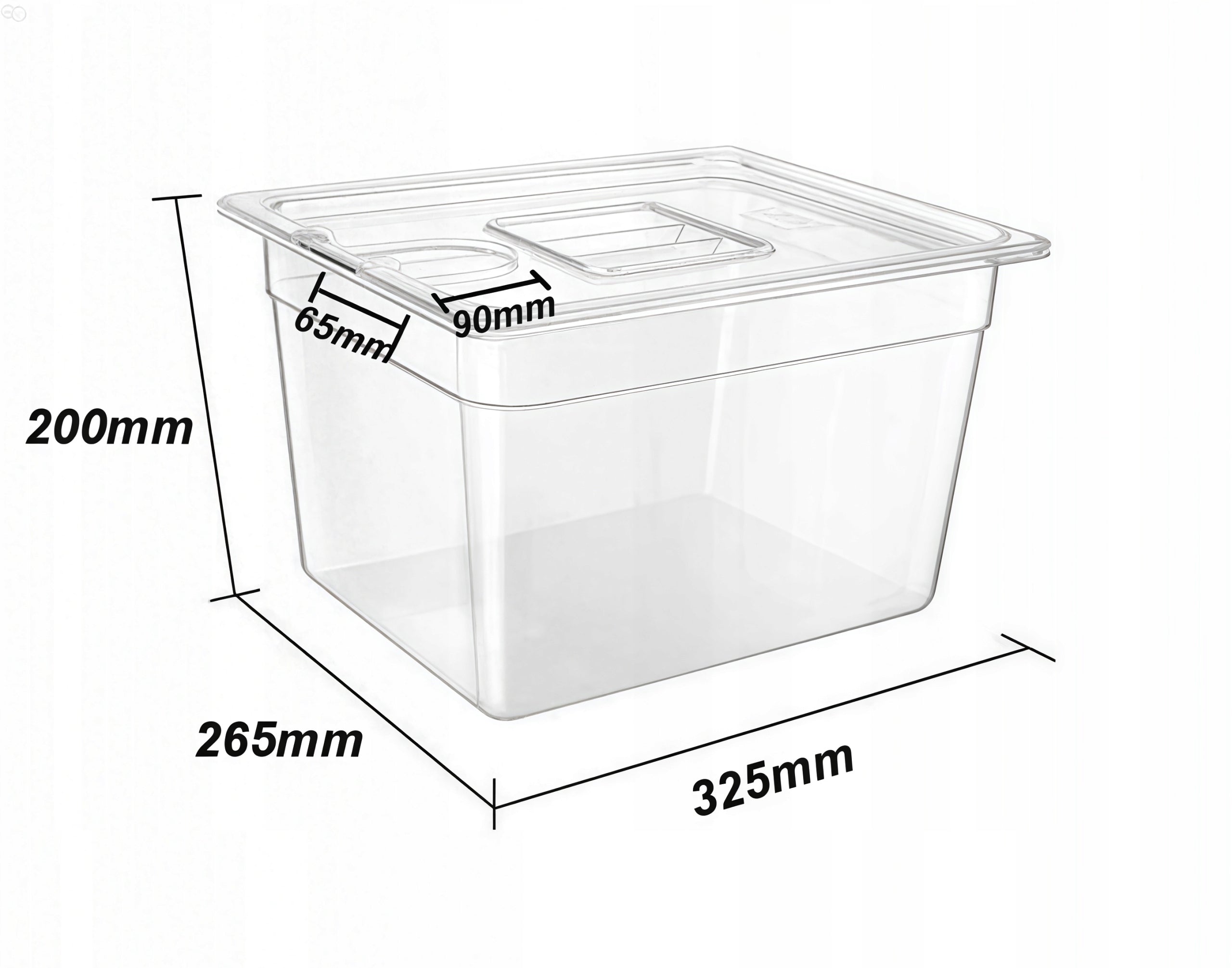 11L cooking container for sous vide circulator Brand no brand