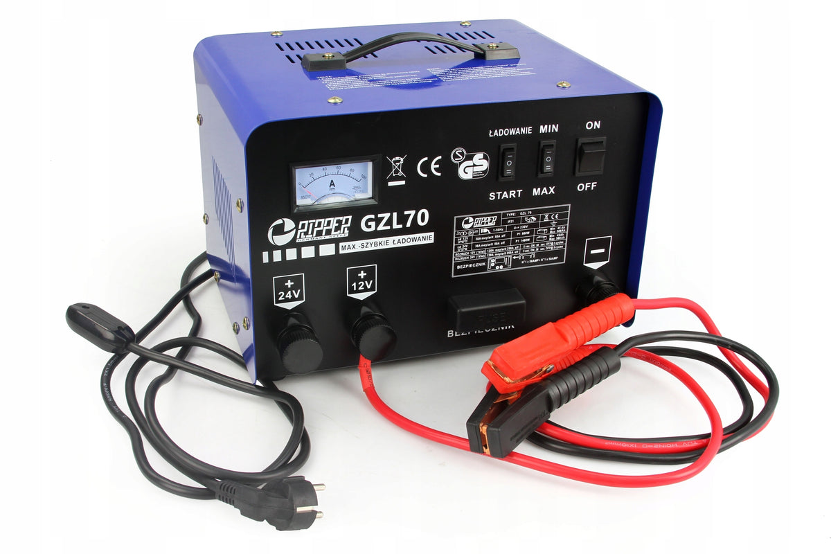 12 / 24 V BATTERY CHARGING RECTIFIER + START WITH GZL-70 plot EAN (GTIN) 5901969105414