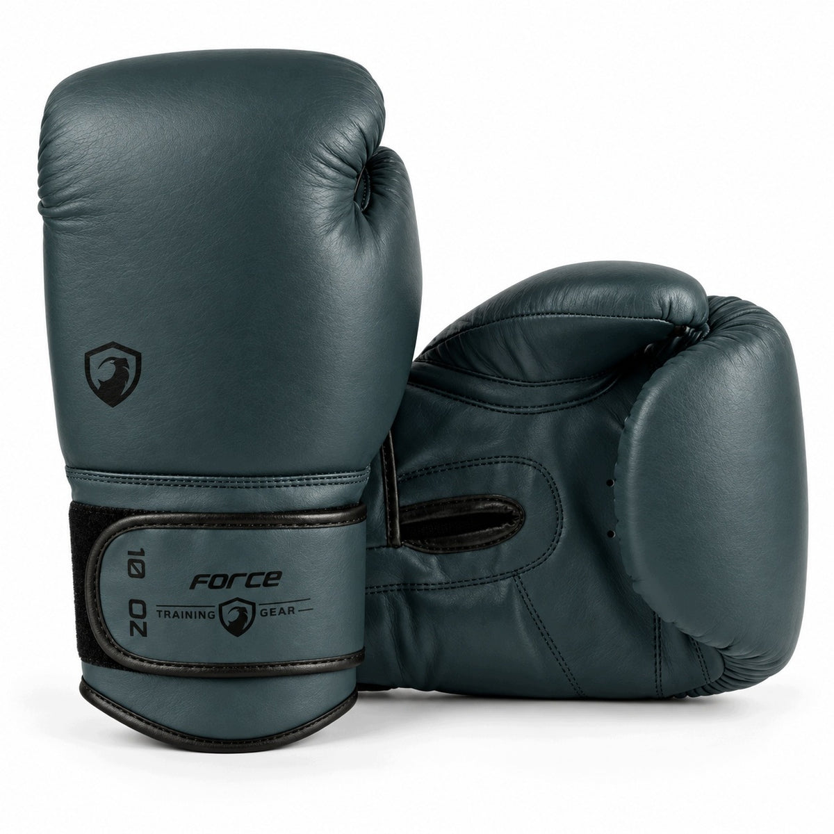 12 OZ GENUINE LEATHER MARINE BOXING GLOVES