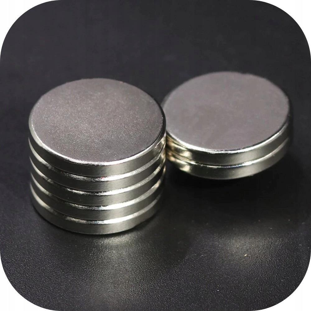 120 x NEODYMIUM MAGNET STRONG ROUND CYLINDRICAL FLAT STRONG SET 8mmx2mm Packaging status original